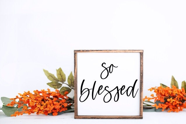 Fall Wood Sign - Thanksgiving Décor