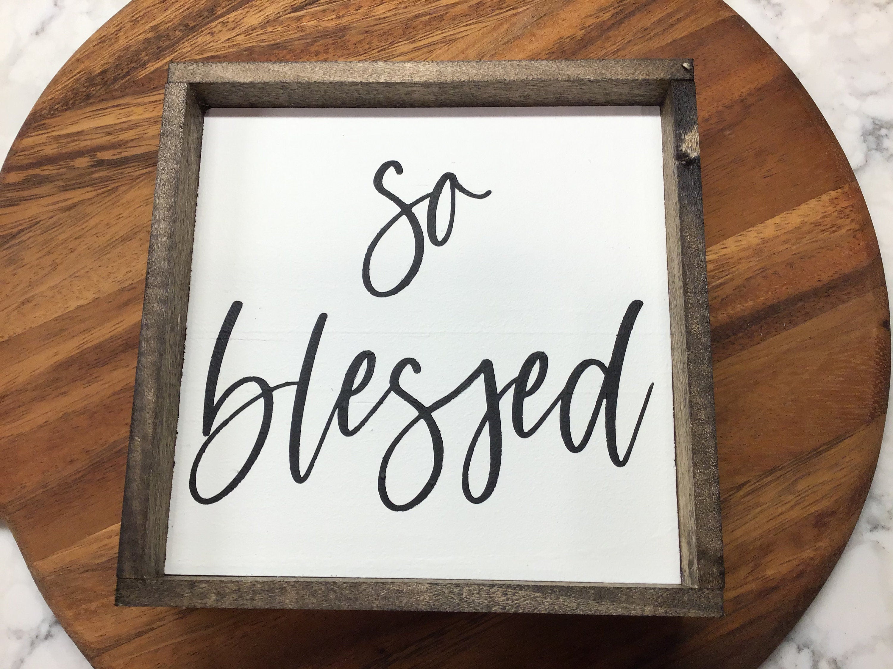Fall Wood Sign - Thanksgiving Décor