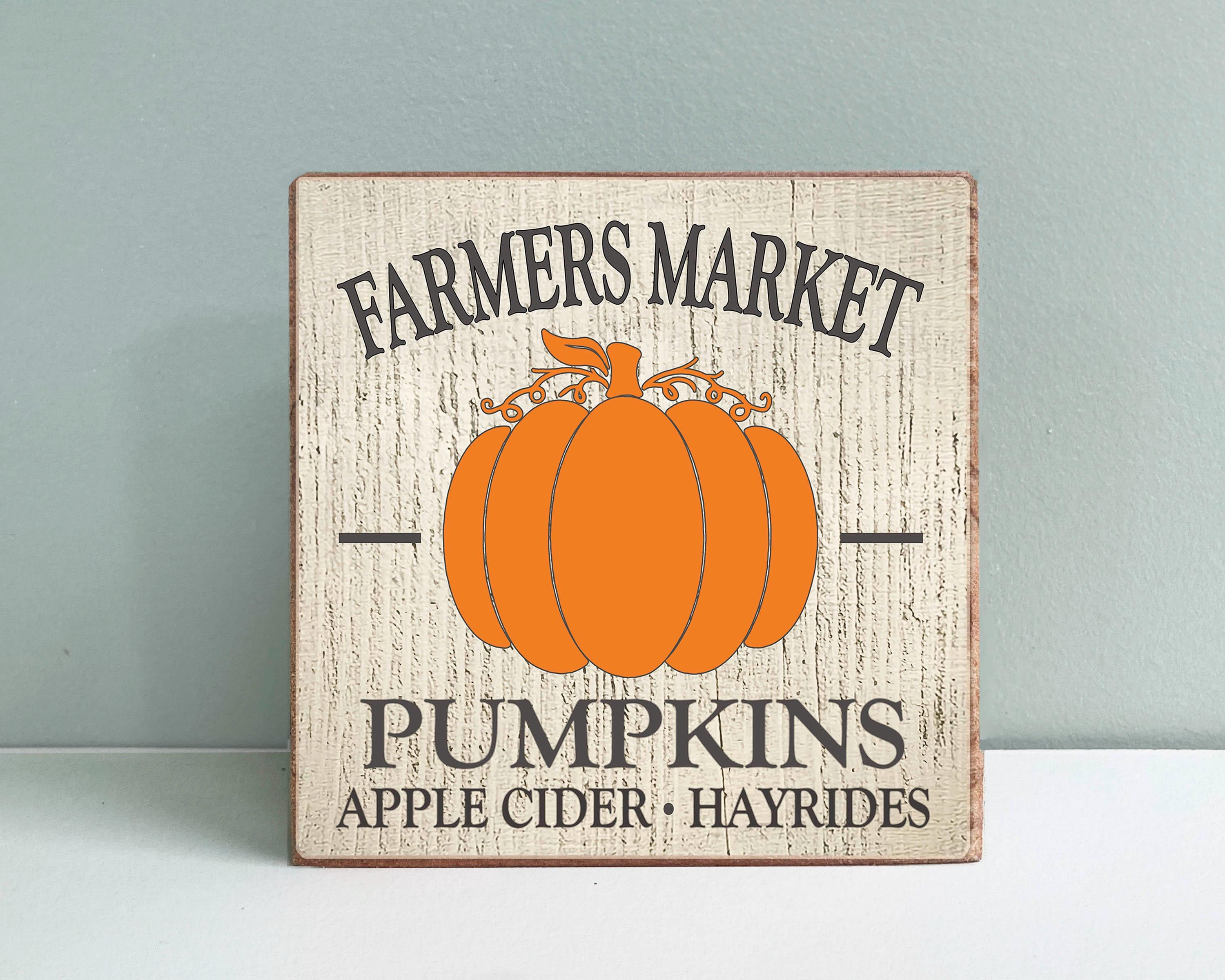 Halloween Farmers Market Shelf Sitter Décor