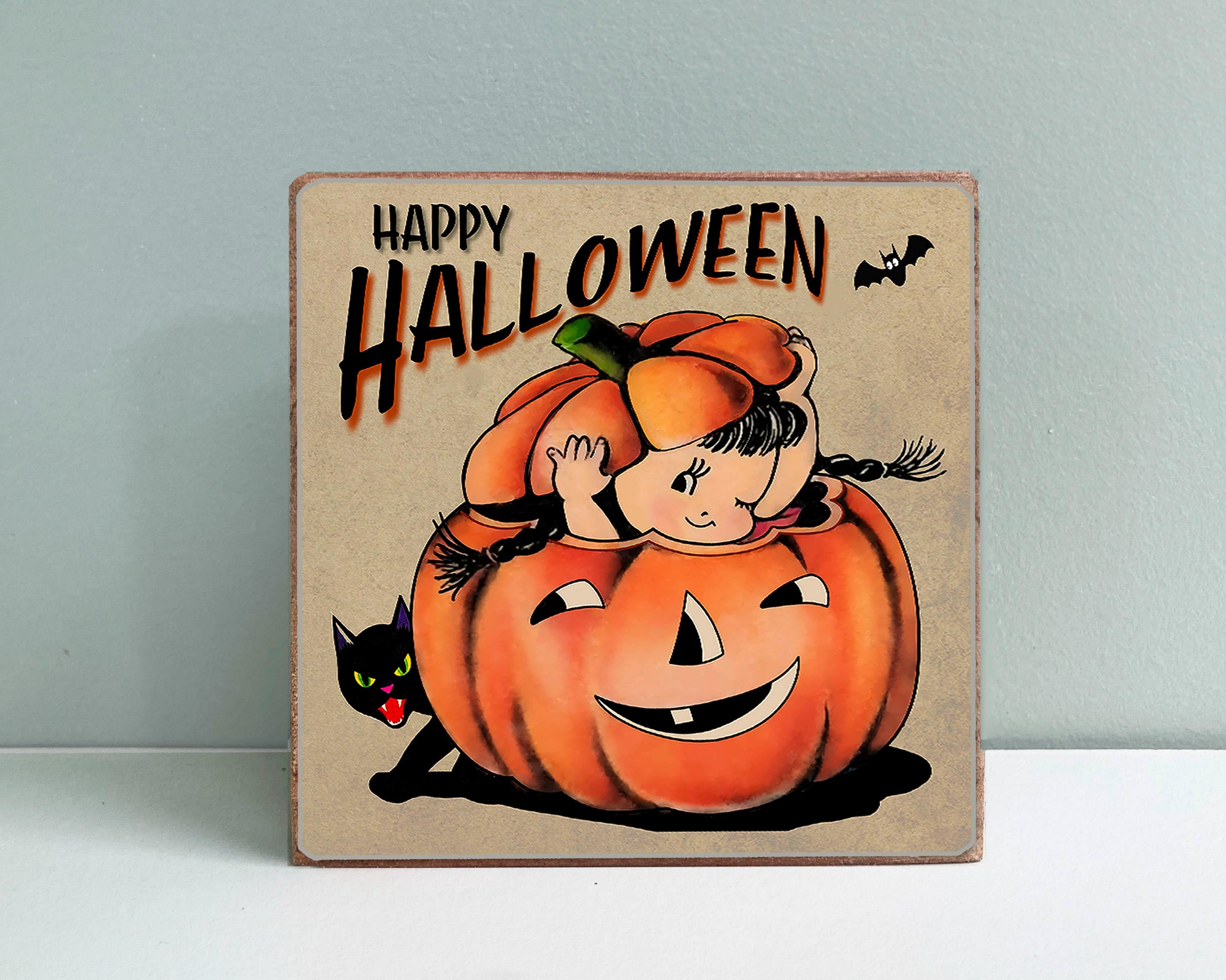 Halloween Farmers Market Shelf Sitter Décor