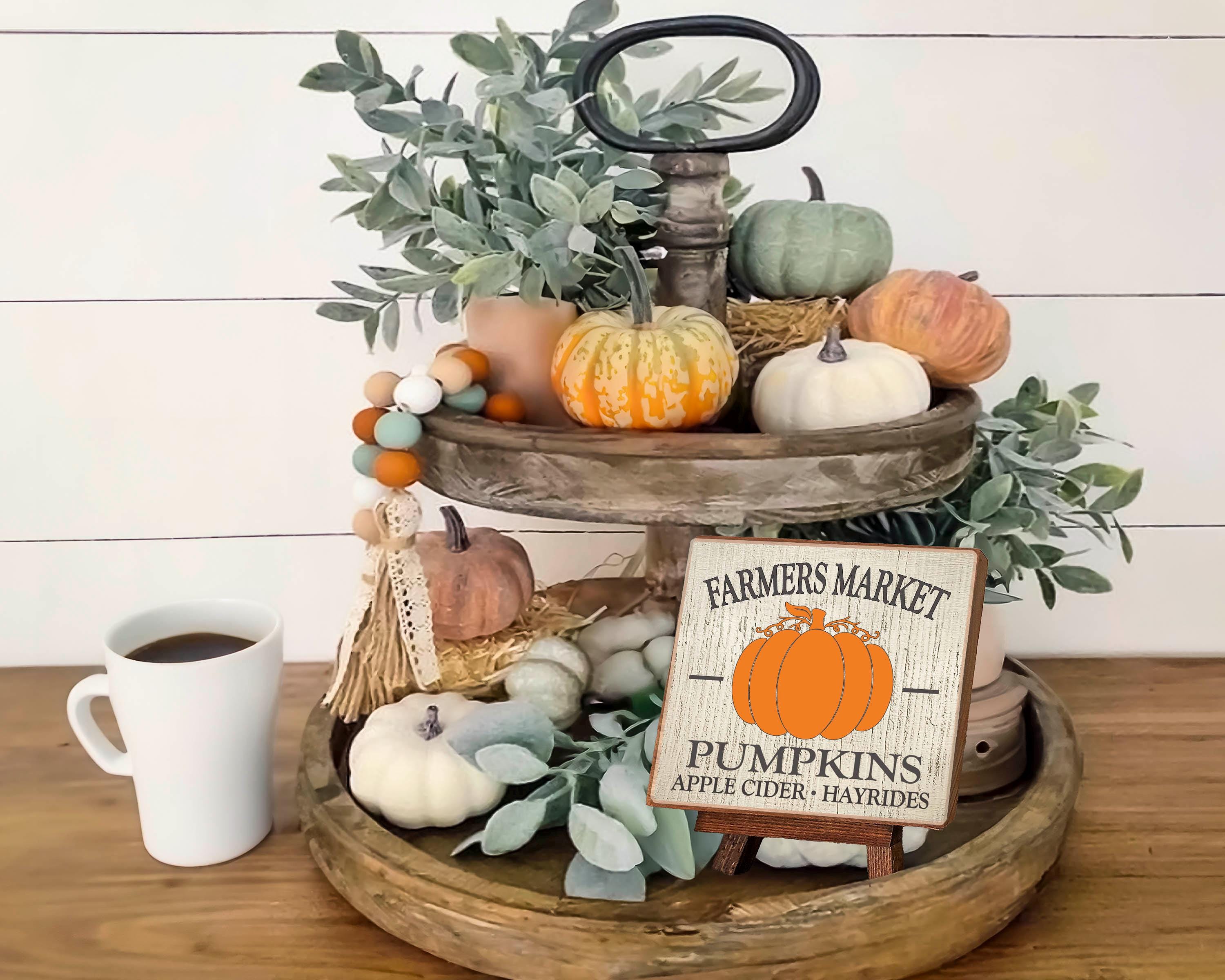 Halloween Farmers Market Shelf Sitter Décor