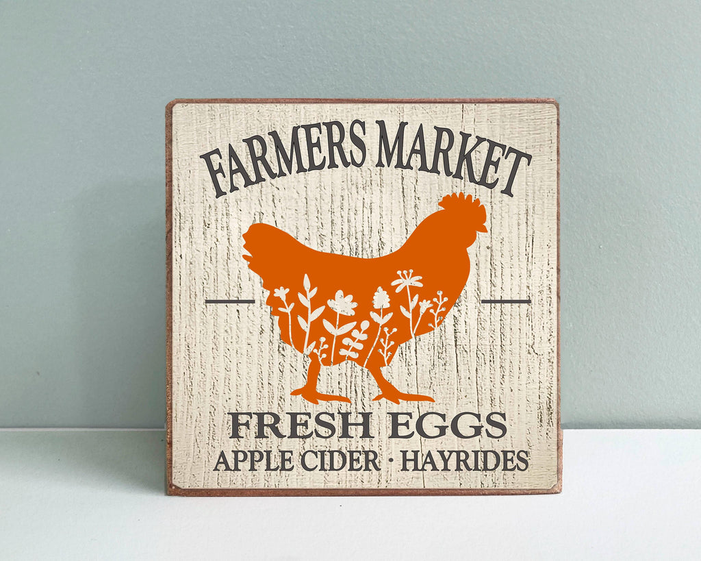 Halloween Farmers Market Shelf Sitter Décor