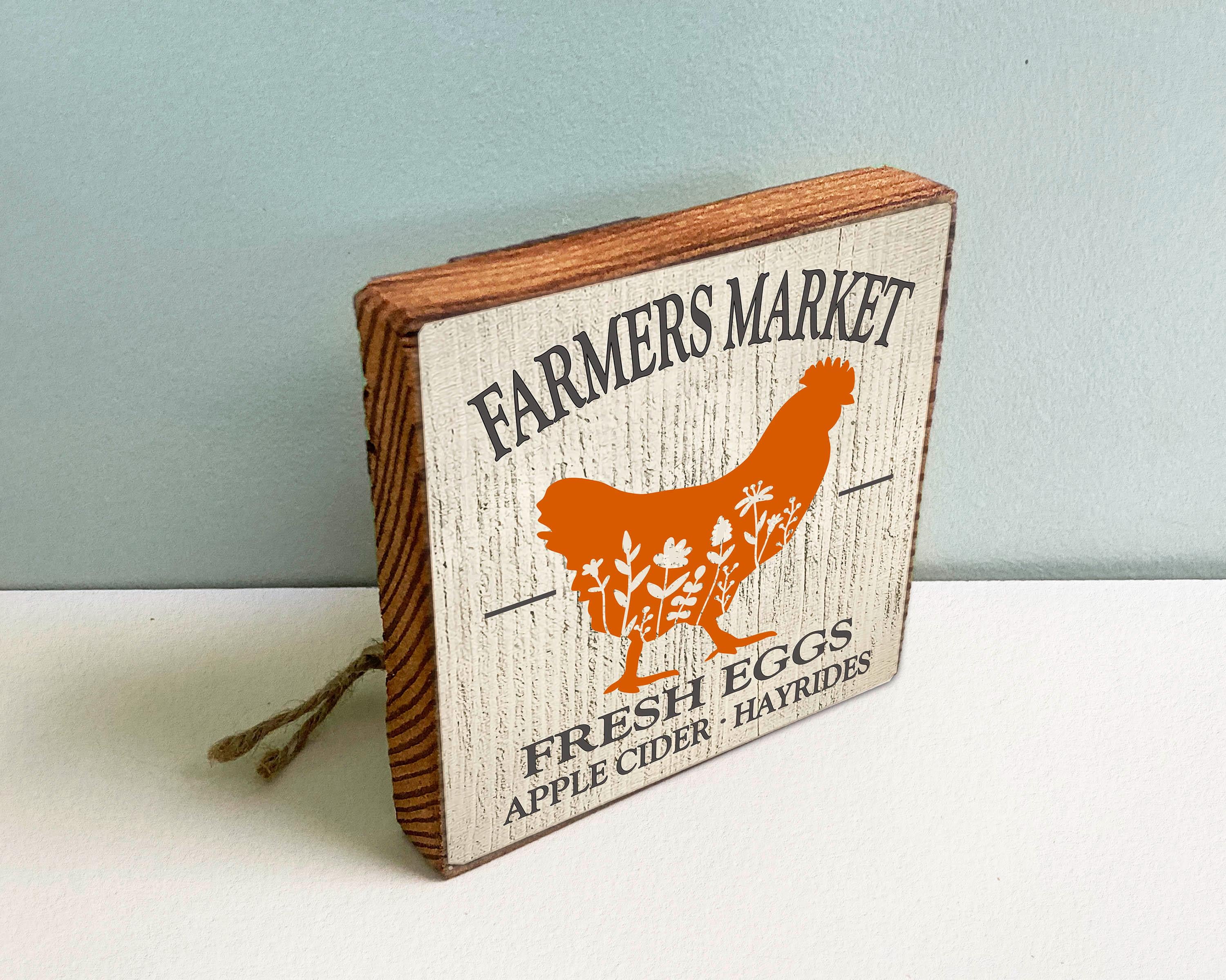 Halloween Farmers Market Shelf Sitter Décor