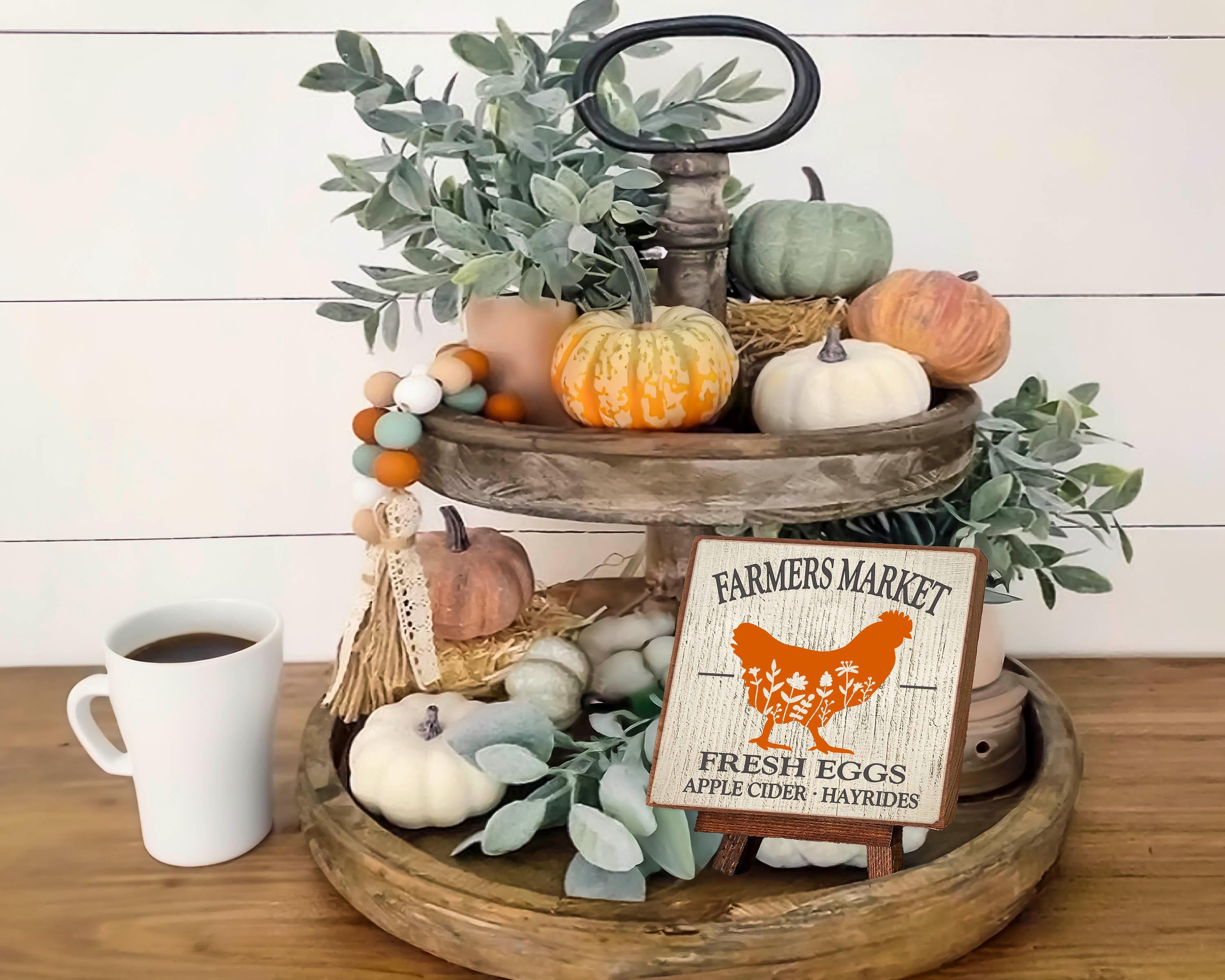 Halloween Farmers Market Shelf Sitter Décor