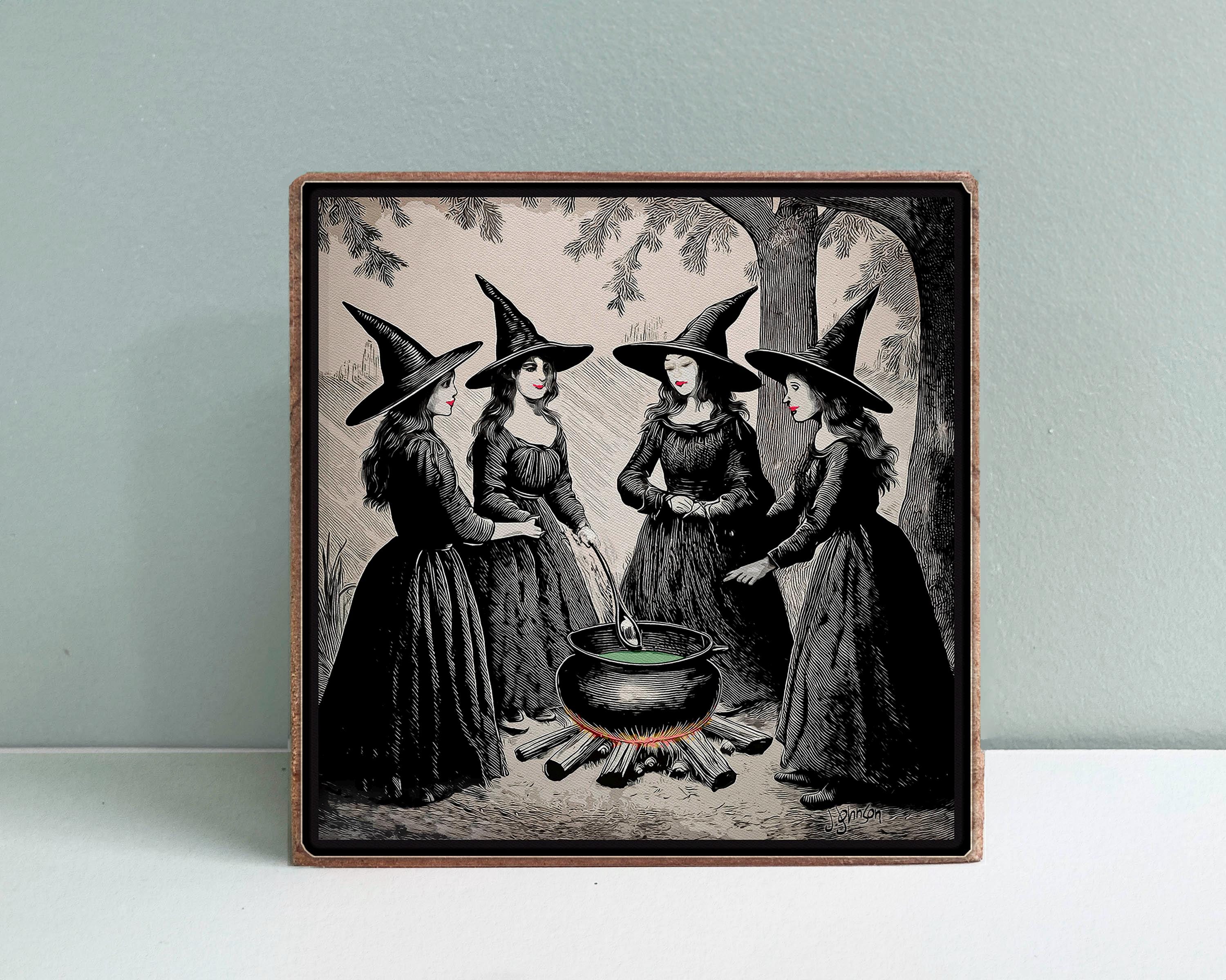 Halloween Farmers Market Shelf Sitter Décor