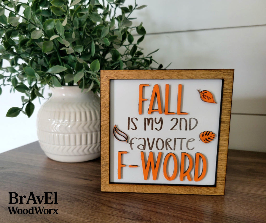 Welcome Fall - Farmhouse Wood Sign